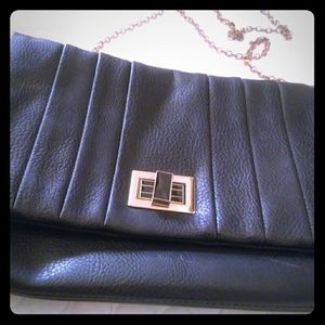 Urban expressions clutch bag with chain